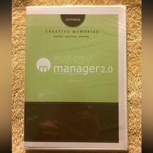 Creative Memories Memory Manager 2.0, NEW, for Windows BRAND NEW SEALED